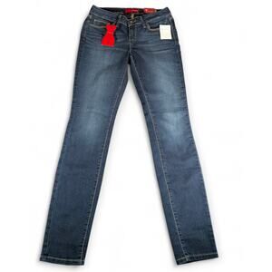 GUESS Sienna Curvy Fit Jeans Women Size 29 Dark Wash Skinny Stretch NWT